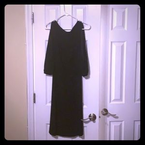 Black cocktail dress